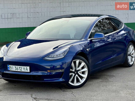 Синий Тесла Модель 3, объемом двигателя 0 л и пробегом 115 тыс. км за 14800 $, фото 1 на Automoto.ua