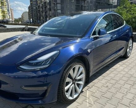 Синій Тесла Модель 3, об'ємом двигуна 0 л та пробігом 146 тис. км за 13900 $, фото 1 на Automoto.ua