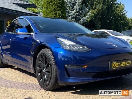 Тесла Модель 3 2019 у Львові на Automoto.ua Синій Тесла Модель 3, об'ємом двигуна 60 л та пробігом 140 тис. км за 19200 $, фото 1 на Automoto.ua