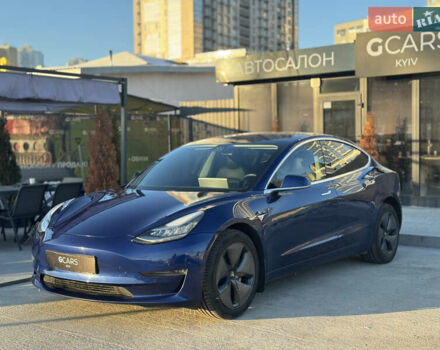 Синий Тесла Модель 3, объемом двигателя 0 л и пробегом 98 тыс. км за 15500 $, фото 1 на Automoto.ua