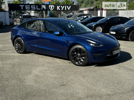 Синій Тесла Модель 3, об'ємом двигуна 0 л та пробігом 78 тис. км за 24000 $, фото 1 на Automoto.ua