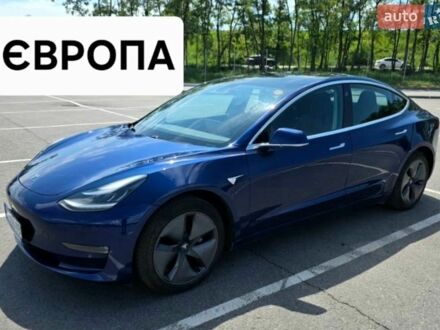 Синий Тесла Модель 3, объемом двигателя 0 л и пробегом 170 тыс. км за 19400 $, фото 1 на Automoto.ua