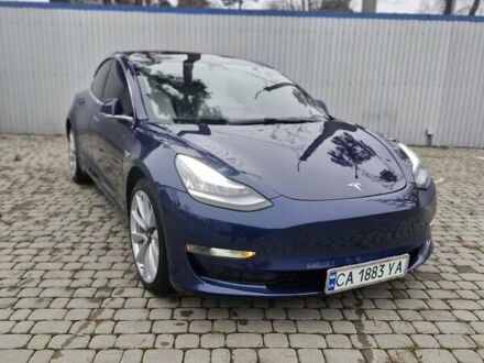 Синій Тесла Модель 3, об'ємом двигуна 0 л та пробігом 106 тис. км за 18100 $, фото 1 на Automoto.ua
