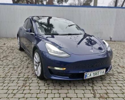 Синій Тесла Модель 3, об'ємом двигуна 0 л та пробігом 106 тис. км за 18100 $, фото 1 на Automoto.ua