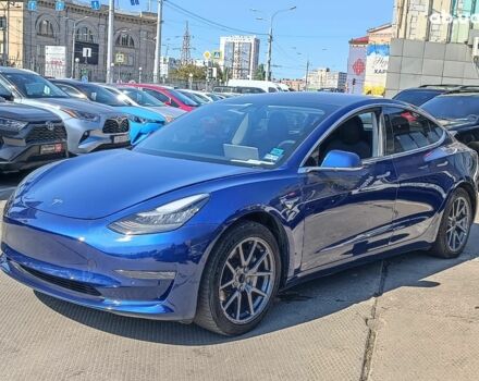 Синій Тесла Модель 3, об'ємом двигуна 0 л та пробігом 71 тис. км за 15840 $, фото 1 на Automoto.ua