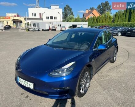 Синий Тесла Модель 3, объемом двигателя 0 л и пробегом 87 тыс. км за 16400 $, фото 1 на Automoto.ua