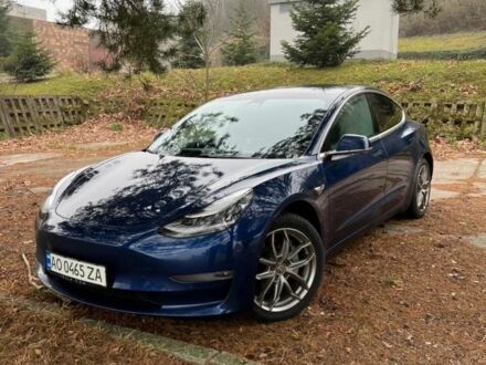 Тесла Модель 3 2019 у Ужгороді на Automoto.ua Синій Тесла Модель 3, об'ємом двигуна 0 л та пробігом 177 тис. км за 24348 $, фото 1 на Automoto.ua