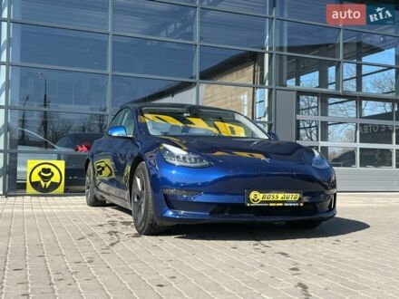 Синій Тесла Модель 3, об'ємом двигуна 0 л та пробігом 75 тис. км за 18990 $, фото 1 на Automoto.ua