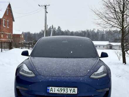 Синий Тесла Модель 3, объемом двигателя 0 л и пробегом 185 тыс. км за 18700 $, фото 1 на Automoto.ua