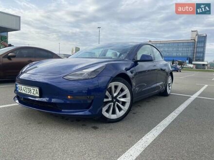 Тесла Модель 3 2020 в Киеве на Automoto.ua Синий Тесла Модель 3, объемом двигателя 0 л и пробегом 18 тыс. км за 31500 $, фото 1 на Automoto.ua