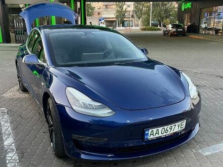 Синій Тесла Модель 3, об'ємом двигуна 0 л та пробігом 144 тис. км за 18000 $, фото 1 на Automoto.ua