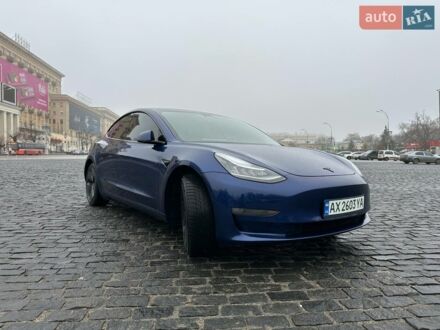 Синій Тесла Модель 3, об'ємом двигуна 0 л та пробігом 93 тис. км за 19800 $, фото 1 на Automoto.ua