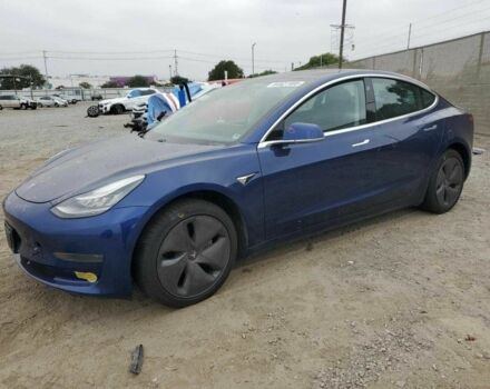 Синій Тесла Модель 3, об'ємом двигуна 0 л та пробігом 48 тис. км за 5500 $, фото 1 на Automoto.ua