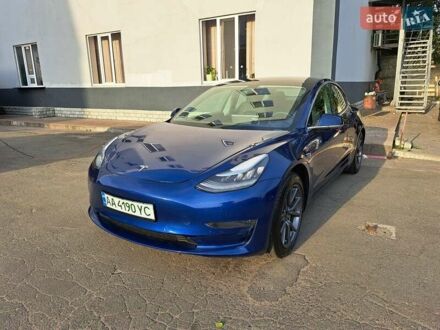 Синій Тесла Модель 3, об'ємом двигуна 0 л та пробігом 132 тис. км за 19800 $, фото 1 на Automoto.ua