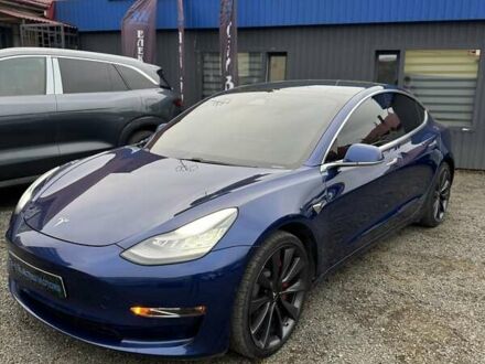 Синій Тесла Модель 3, об'ємом двигуна 0 л та пробігом 146 тис. км за 19999 $, фото 1 на Automoto.ua