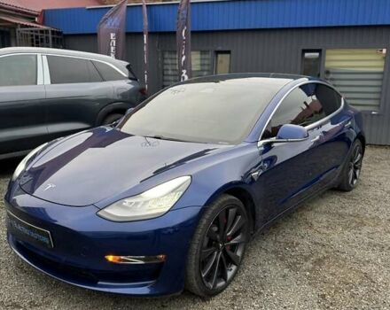 Синий Тесла Модель 3, объемом двигателя 0 л и пробегом 146 тыс. км за 19999 $, фото 1 на Automoto.ua