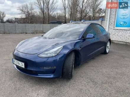 Тесла Модель 3 2020 в Киеве на Automoto.ua Синий Тесла Модель 3, объемом двигателя 0 л и пробегом 95 тыс. км за 15500 $, фото 1 на Automoto.ua