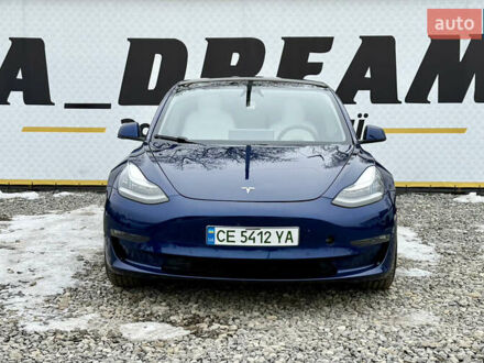 Синий Тесла Модель 3, объемом двигателя 0 л и пробегом 141 тыс. км за 16500 $, фото 1 на Automoto.ua