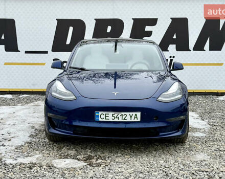 Синій Тесла Модель 3, об'ємом двигуна 0 л та пробігом 141 тис. км за 16500 $, фото 1 на Automoto.ua