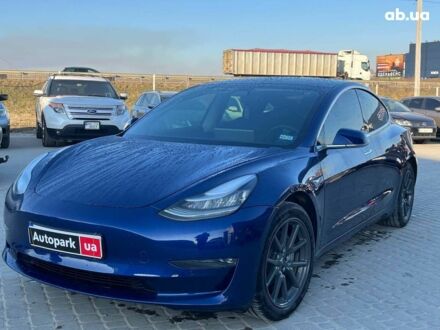 Тесла Модель 3 2020 у Львові на Automoto.ua Синій Тесла Модель 3, об'ємом двигуна 0 л та пробігом 41 тис. км за 19490 $, фото 1 на Automoto.ua