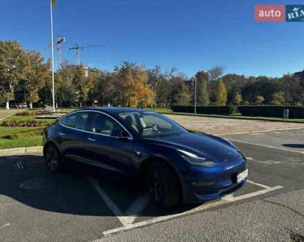 Синій Тесла Модель 3, об'ємом двигуна 0 л та пробігом 70 тис. км за 22000 $, фото 1 на Automoto.ua