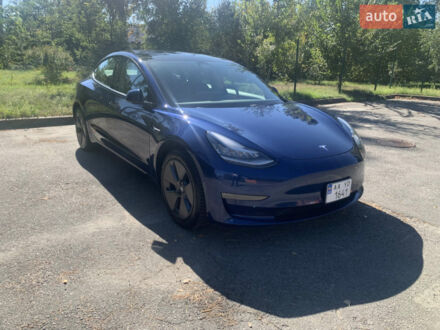 Синій Тесла Модель 3, об'ємом двигуна 0 л та пробігом 107 тис. км за 18900 $, фото 1 на Automoto.ua