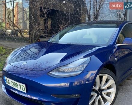 Синій Тесла Модель 3, об'ємом двигуна 0 л та пробігом 99 тис. км за 19500 $, фото 1 на Automoto.ua