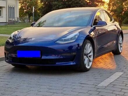 Тесла Модель 3 2020 у Львові на Automoto.ua Синій Тесла Модель 3, об'ємом двигуна 0 л та пробігом 69 тис. км за 16500 $, фото 1 на Automoto.ua