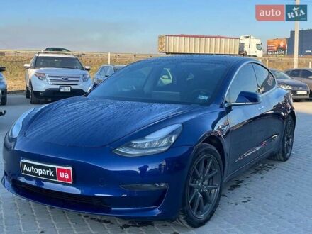 Тесла Модель 3 2020 у Львові на Automoto.ua Синій Тесла Модель 3, об'ємом двигуна 0 л та пробігом 41 тис. км за 18990 $, фото 1 на Automoto.ua