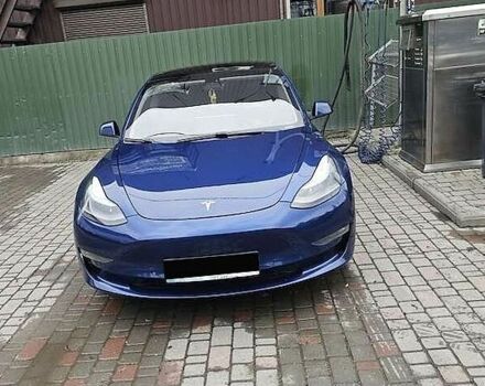 Синий Тесла Модель 3, объемом двигателя 0 л и пробегом 110 тыс. км за 17500 $, фото 1 на Automoto.ua