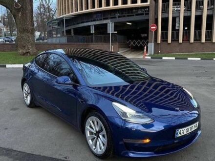 Синій Тесла Модель 3, об'ємом двигуна 0 л та пробігом 82 тис. км за 20950 $, фото 1 на Automoto.ua