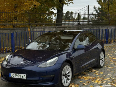 Тесла Модель 3 2021 в Тернополе на Automoto.ua Синий Тесла Модель 3, объемом двигателя 0 л и пробегом 75 тыс. км за 23699 $, фото 1 на Automoto.ua