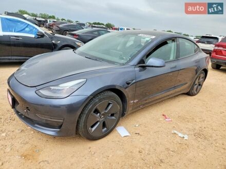 Синий Тесла Модель 3, объемом двигателя 0 л и пробегом 57 тыс. км за 5900 $, фото 1 на Automoto.ua