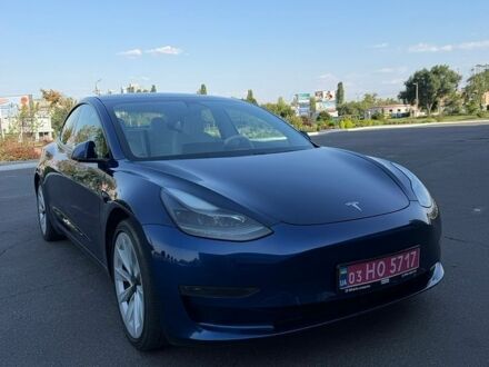 Синий Тесла Модель 3, объемом двигателя 0 л и пробегом 109 тыс. км за 17500 $, фото 1 на Automoto.ua