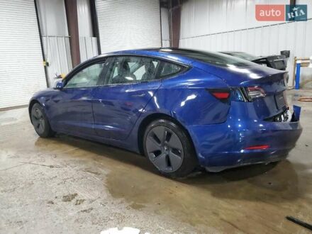 Синій Тесла Модель 3, об'ємом двигуна 0 л та пробігом 60 тис. км за 15000 $, фото 1 на Automoto.ua