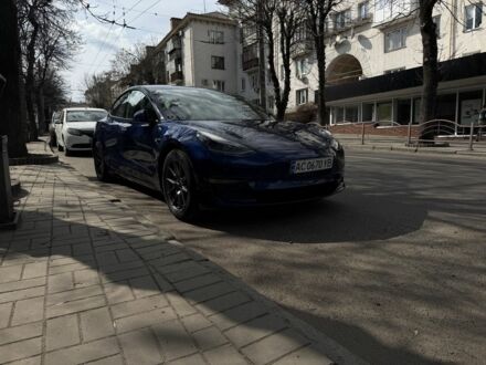 Синий Тесла Модель 3, объемом двигателя 0 л и пробегом 108 тыс. км за 16500 $, фото 1 на Automoto.ua