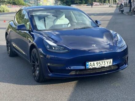 Тесла Модель 3 2021 в Житомире на Automoto.ua Синий Тесла Модель 3, объемом двигателя 0 л и пробегом 46 тыс. км за 25900 $, фото 1 на Automoto.ua
