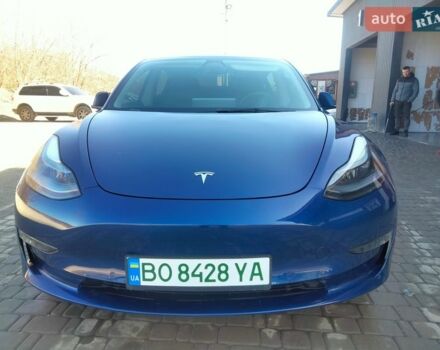 Синій Тесла Модель 3, об'ємом двигуна 0 л та пробігом 69 тис. км за 17800 $, фото 1 на Automoto.ua