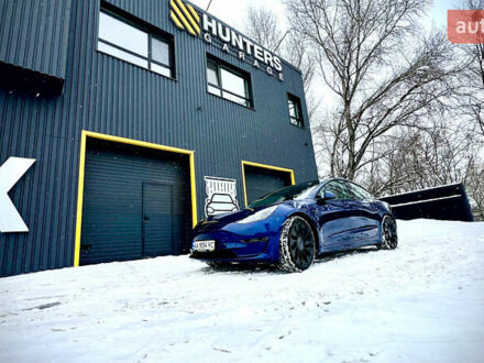 Синій Тесла Модель 3, об'ємом двигуна 0 л та пробігом 71 тис. км за 26000 $, фото 1 на Automoto.ua