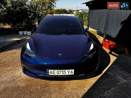 Тесла Модель 3 2021 у Дніпро (Дніпропетровську) на Automoto.ua Синій Тесла Модель 3, об'ємом двигуна 0 л та пробігом 114 тис. км за 22500 $, фото 1 на Automoto.ua