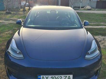 Синій Тесла Модель 3, об'ємом двигуна 0 л та пробігом 40 тис. км за 20500 $, фото 1 на Automoto.ua