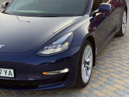 Синій Тесла Модель 3, об'ємом двигуна 0 л та пробігом 81 тис. км за 24999 $, фото 1 на Automoto.ua