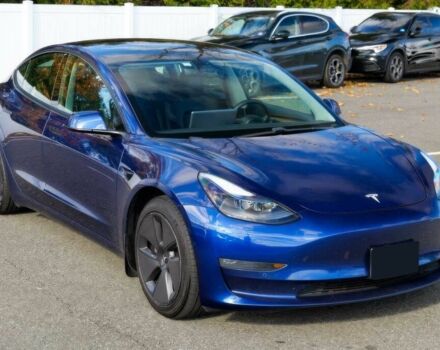Синий Тесла Модель 3, объемом двигателя 0 л и пробегом 14 тыс. км за 13000 $, фото 1 на Automoto.ua