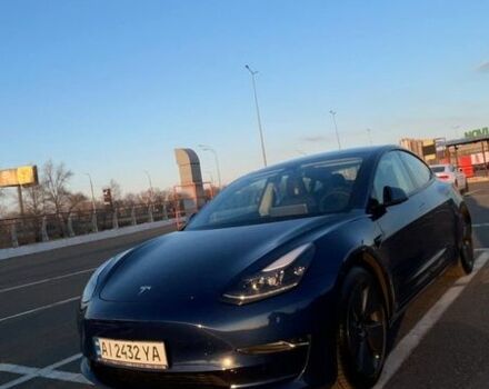 Синій Тесла Модель 3, об'ємом двигуна 0 л та пробігом 88 тис. км за 18500 $, фото 1 на Automoto.ua