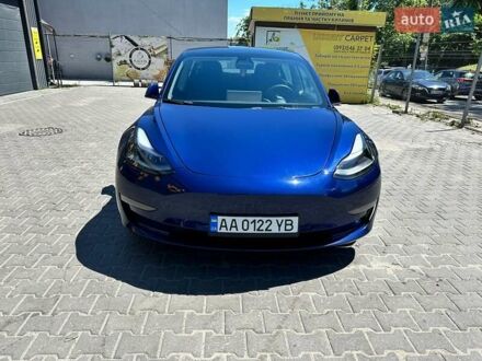 Тесла Модель 3 2021 в Киеве на Automoto.ua Синий Тесла Модель 3, объемом двигателя 0 л и пробегом 77 тыс. км за 21499 $, фото 1 на Automoto.ua