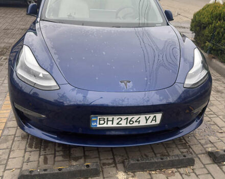 Синий Тесла Модель 3, объемом двигателя 0 л и пробегом 83 тыс. км за 19000 $, фото 1 на Automoto.ua