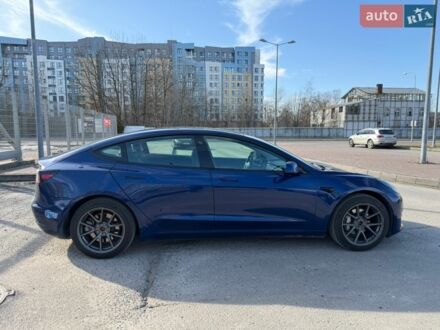 Синий Тесла Модель 3, объемом двигателя 0 л и пробегом 122 тыс. км за 19800 $, фото 1 на Automoto.ua
