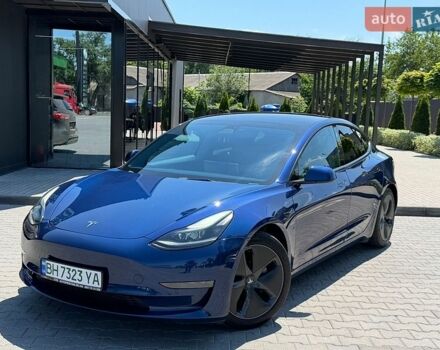 Синий Тесла Модель 3, объемом двигателя 0 л и пробегом 86 тыс. км за 16900 $, фото 1 на Automoto.ua