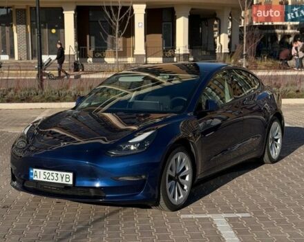 Синий Тесла Модель 3, объемом двигателя 0 л и пробегом 36 тыс. км за 20999 $, фото 1 на Automoto.ua