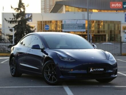 Синій Тесла Модель 3, об'ємом двигуна 0 л та пробігом 182 тис. км за 16900 $, фото 1 на Automoto.ua